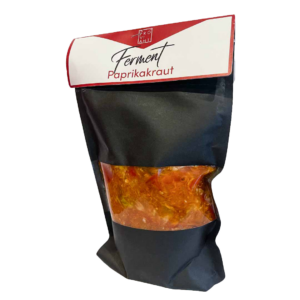Paprikakraut – Mildes Weißkohl-Ferment mit Paprika